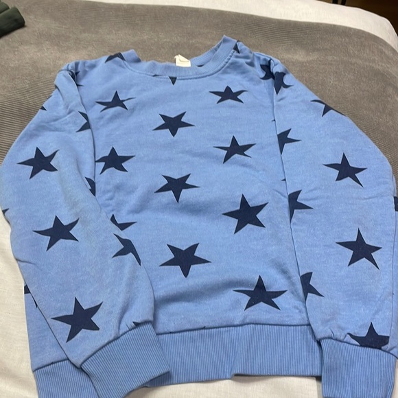 Great condition sweat shirt boys. With star print - Picture 1 of 1